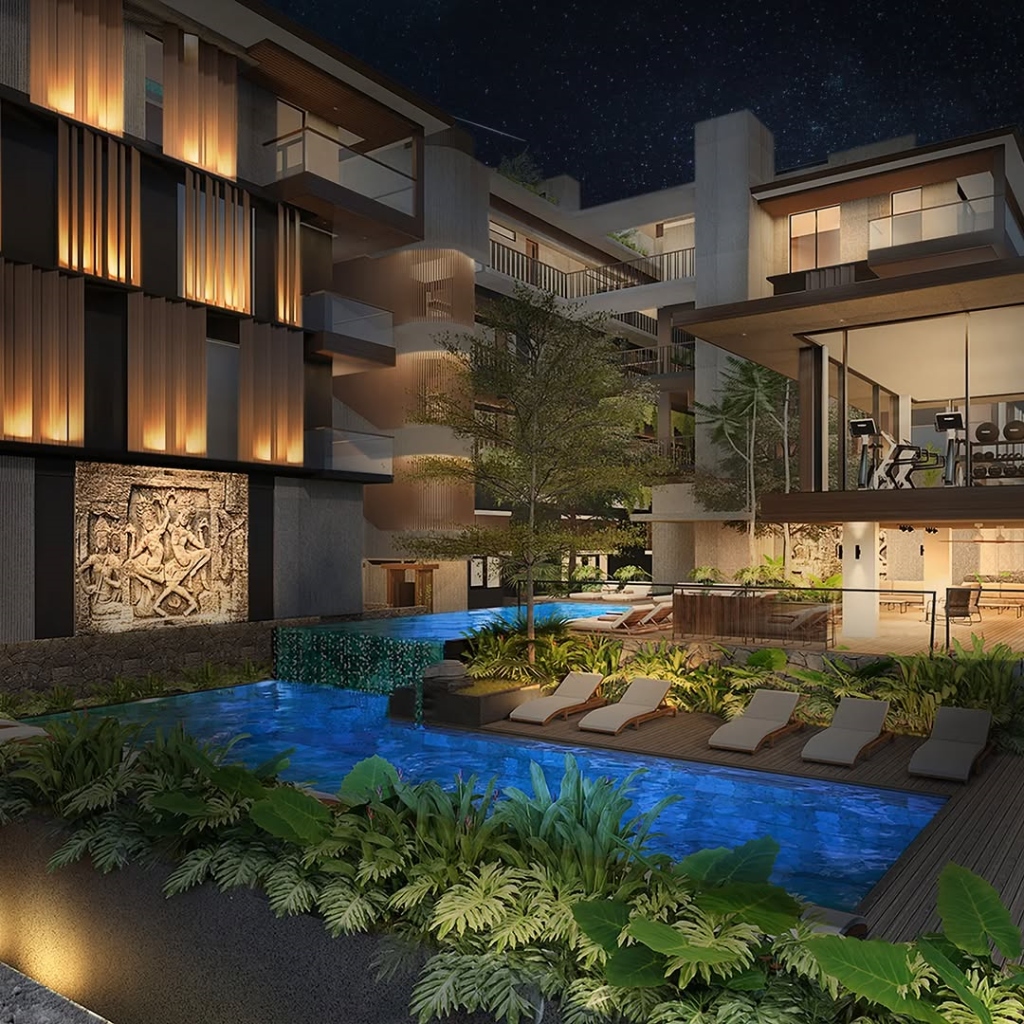 Modern Architecture with Professional Lighting Design